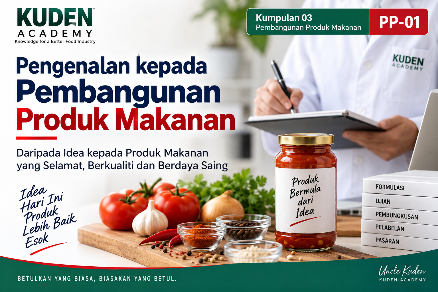 Pengenalan kepada Pembangunan Produk Makanan