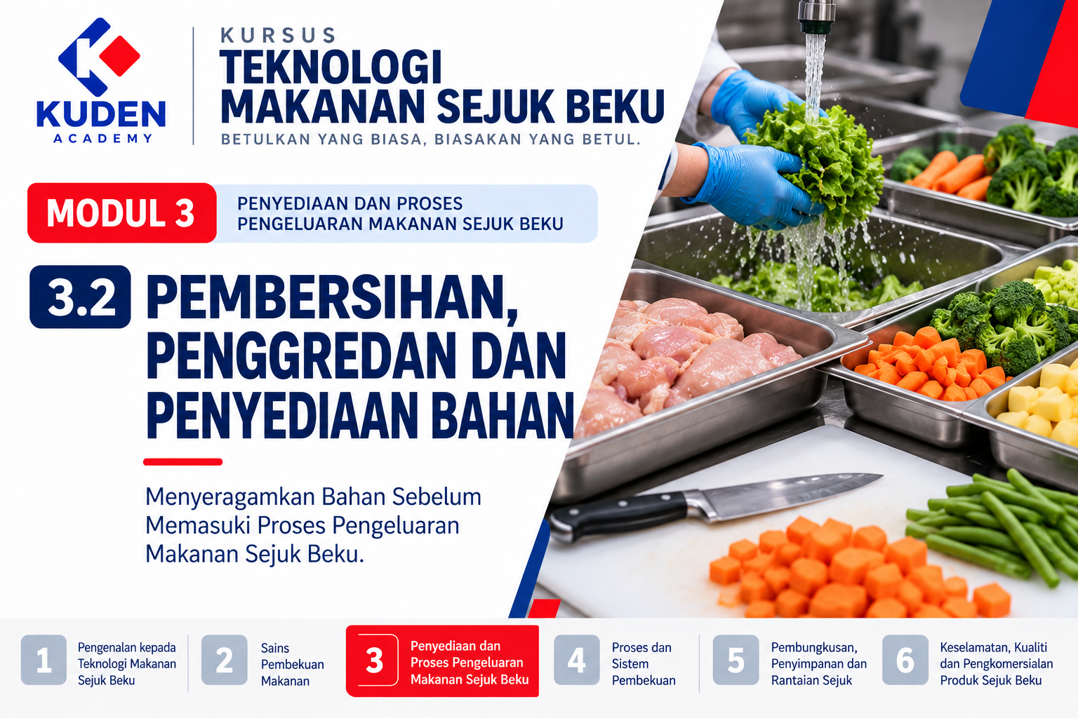 PEMBERSIHAN, PENGGREDAN DAN PENYEDIAAN BAHAN